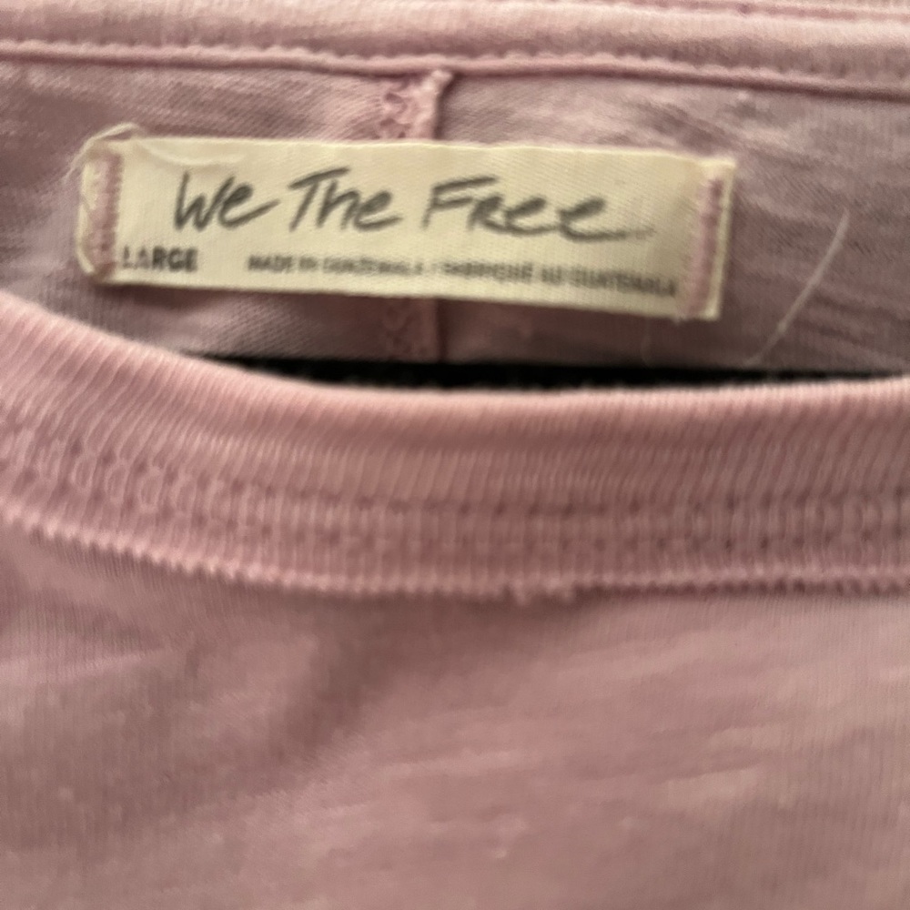 Women’s Free People We the Free L tshirt